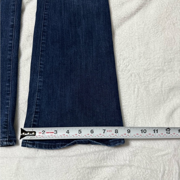 Gap Baby Boot Jeans Womens 6 Blue Stretch Dark Wash Denim 28x31 - Picture 2 of 9